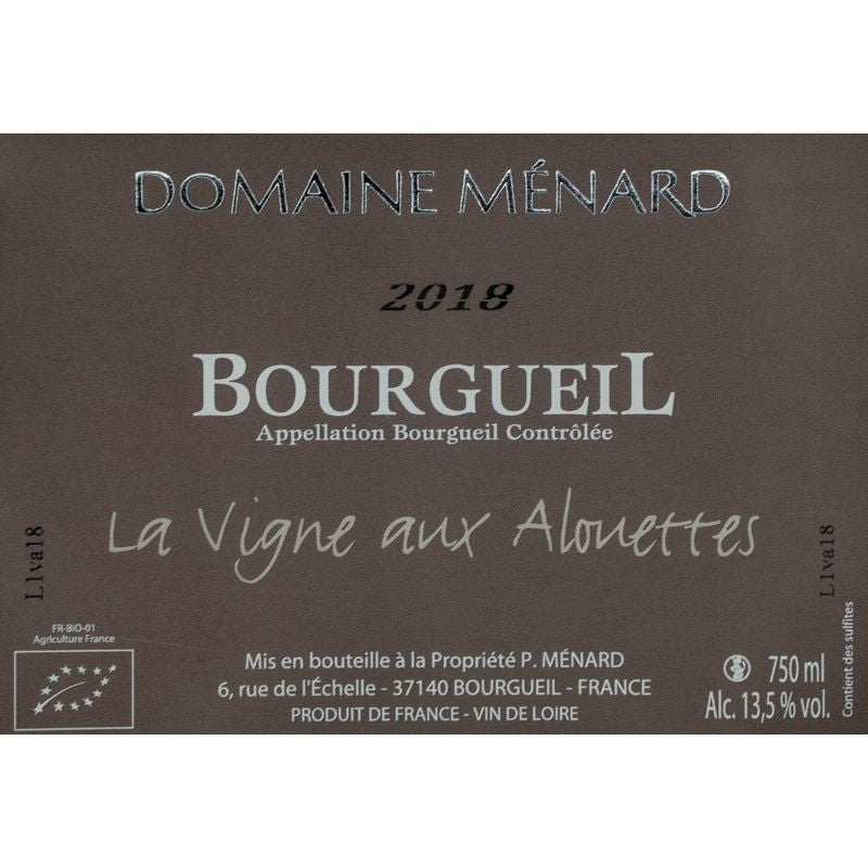 La vigne aux Alouettes - 2018